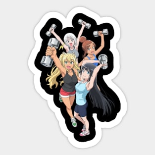 Dumbbell Nan Kilo Moteru Sticker